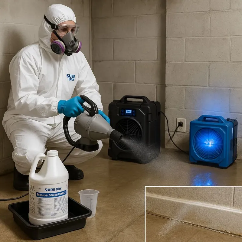 Sanitization and Odor Removal process in Lindenhurst, IL