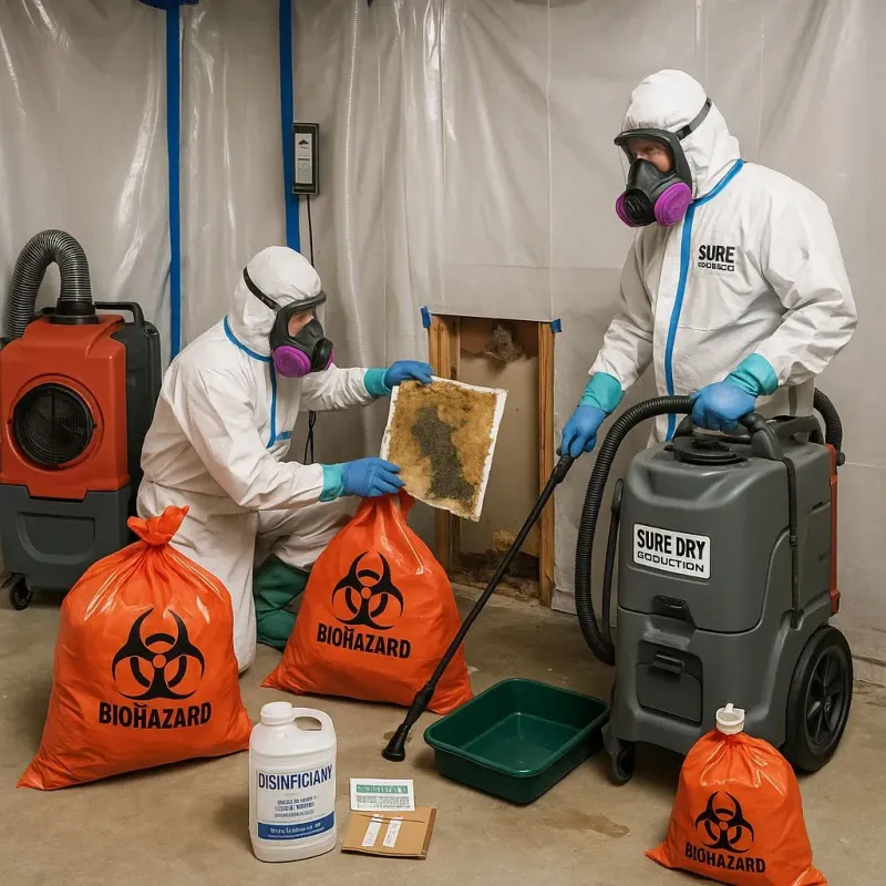 Contaminated Water Handling Protocols process in Lindenhurst, IL
